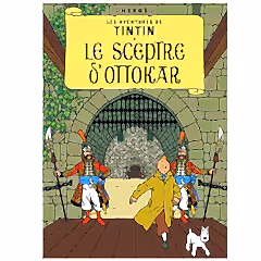 King Ottokar's Sceptre Tintin Poster