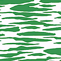 Paper Tiger Green Stripe Sheet Wrap