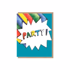 Party Pop Pack of 8 Party Invitations