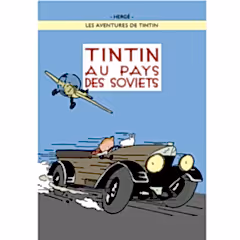 Land of the Soviets Tintin Poster