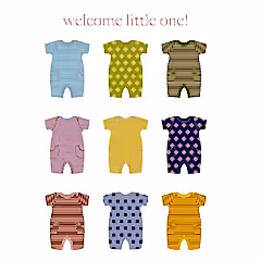 Welcome Little One! Babygro Card