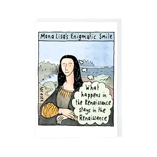 Mona Lisa Card