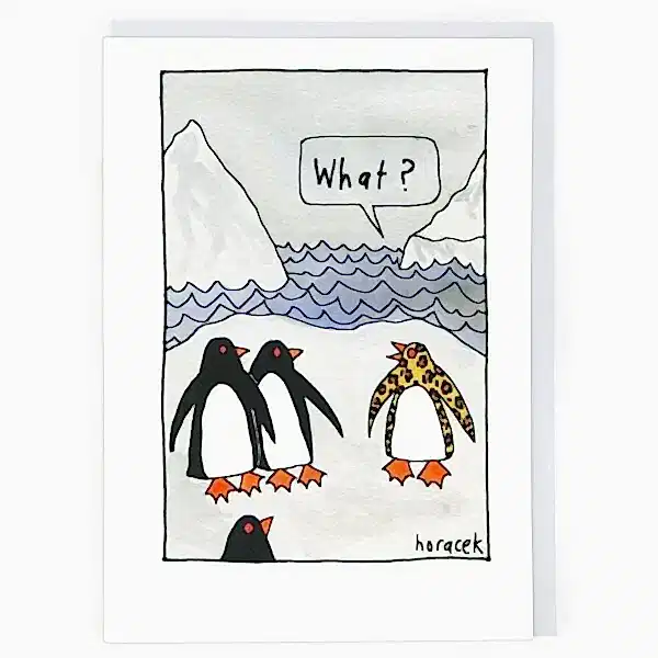 What? Penguin Card
