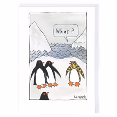 What? Penguin Card