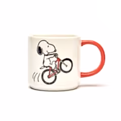 Born To Ride Snoopy Mug
