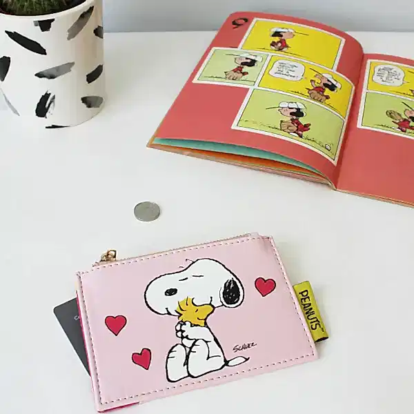 Love Snoopy Peanuts Zip Purse