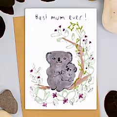 Best Mum Ever Koala Card