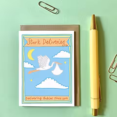 Stork Deliveries Card