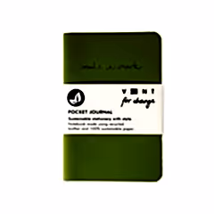 Make A Mark Pocket Notebook Green