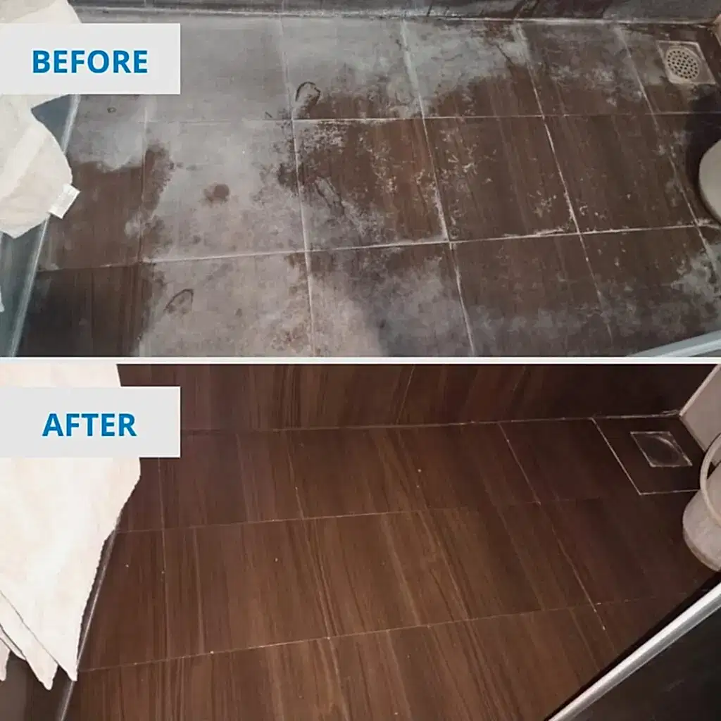 Bathroom Before and After - Clean Fanatics