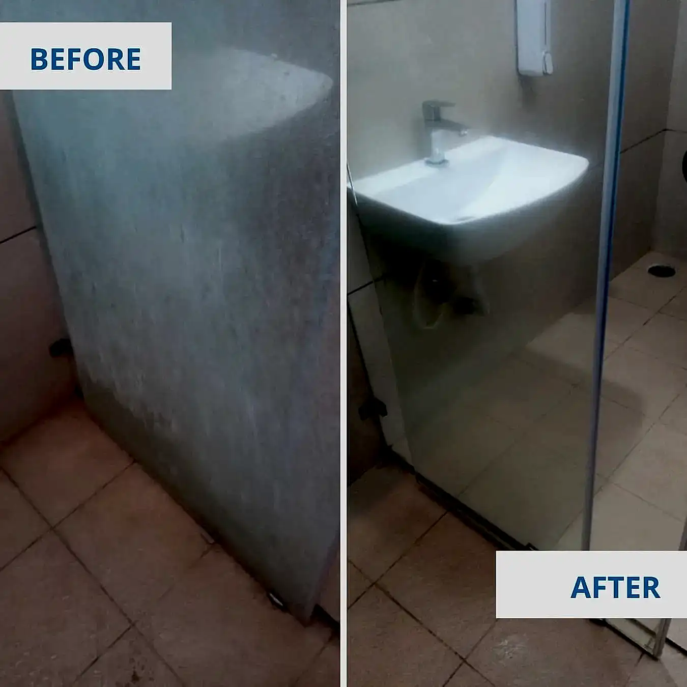 Clean Fanatics - Book Professional Cleaning Services Bangalore Professional Cleaning Services Bathroom cleaning before and after by Clean Fanatics